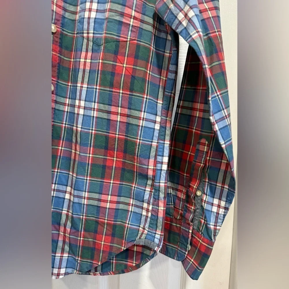 J. Crew Multicolor Plaid Casual Shirt